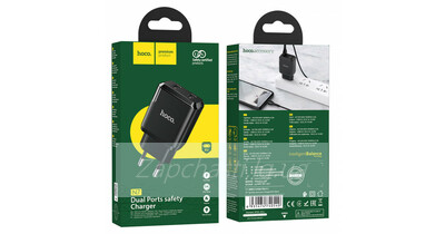 СЗУ HOCO N7 Speedy (2-USB/2.1A) (черный)