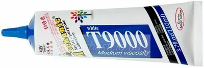 Клей/герметик для проклейки тачскринов MECHANIC T9000 (110 мл) (белый)