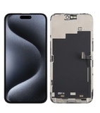 Дисплей для iPhone 15 Pro Max + тачскрин черный с рамкой (DEMO)