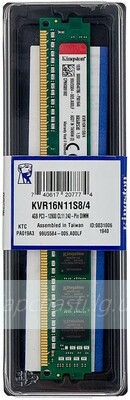 Модуль памяти KINGSTON KVR16N11S8/4-SP DDR3 -  4Гб