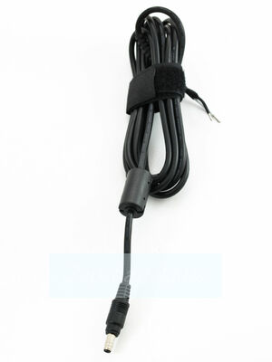 Оригинальный DC кабель питания для БП HP 90W 4.8x1.7мм, 2 провода, (2x1мм), прямой штекер (от БП к ноутбуку)