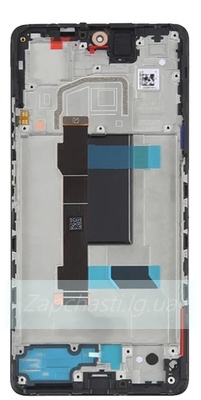 Дисплей для Xiaomi Poco X5 5G/Redmi Note 12 4G/5G (22111317PG/22111317I/23021RAA2Y) в рамке + тачскрин (черный) ORIG