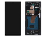 Дисплей для Samsung S918B Galaxy S23 Ultra в рамке + тачскрин (черный) OLED