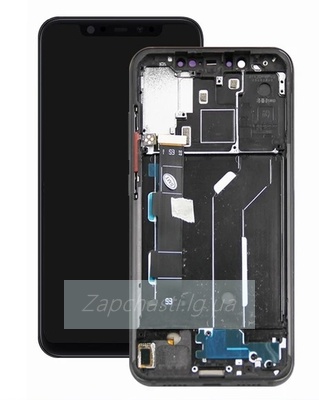 Дисплей для Xiaomi Mi 8 в рамке + тачскрин (черный) ORIG 100%