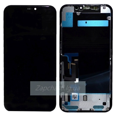 Дисплей для iPhone 11 + тачскрин черный с рамкой DEMO