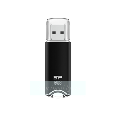 Накопитель USB Silicon Power 64Gb Power Helios H02 (SSP064GBUF2H02V1K) (черный)