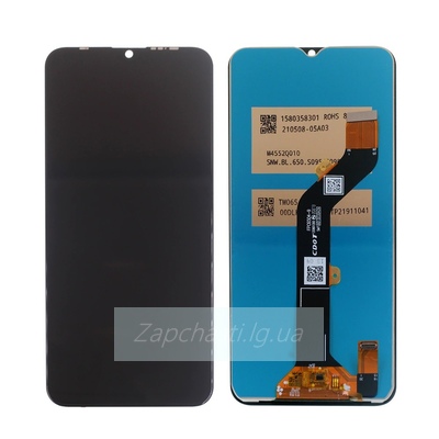 Дисплей для Tecno Spark 6 Go (KE5j,KE5) / Tecno Spark Go 2020 + тачскрин (черный) (ORIG LCD)