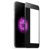 Защитное стекло Стандарт для iPhone 6/6S Черное (Полное покрытие)