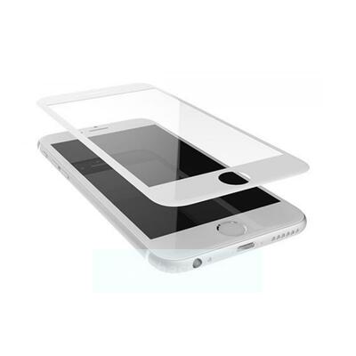 Защитное стекло Стандарт для iPhone 6/6S Белый (Полное покрытие)