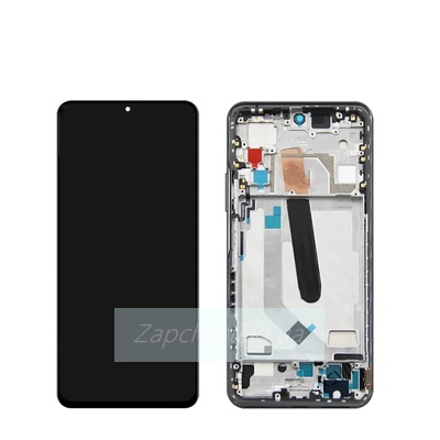 Дисплей для Xiaomi Poco F3 (M2012K11AG) в рамке + тачскрин (черный) ORIG