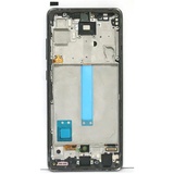 Дисплей для Samsung A525F/A526B Galaxy A52/A52 5G в рамке + тачскрин (голубой) ОРИГ100%