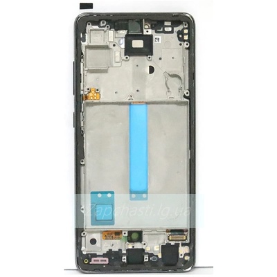 Дисплей для Samsung A525F/A526B Galaxy A52/A52 5G в рамке + тачскрин (голубой) ОРИГ100%