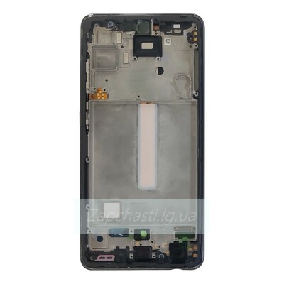 Дисплей для Samsung A525F/A526B Galaxy A52/A52 5G в рамке + тачскрин (белый) ОРИГ100%