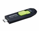 Накопитель USB 3.2 + TypeC 128Gb AData (UC300 ACHO-UC300-128G-RBK/GN) черный/зеленый