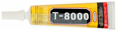 Клей/герметик для проклейки тачскринов T8000 (15 мл) ориг