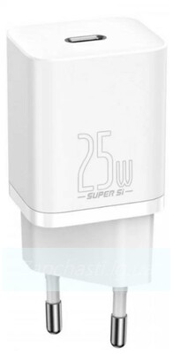 СЗУ Baseus Super Si Quick Charger (1-Type-C) 25W (белый) (CCSP020102)