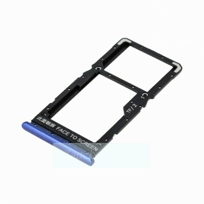 Контейнер SIM для Xiaomi Poco M3 Синий