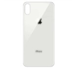 Задняя крышка для iPhone Xs Max Белый (широкий вырез под камеру)