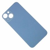 Задняя крышка для iPhone 14 Синий (широкий вырез под камеру)