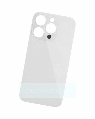 Задняя крышка для iPhone 14 Pro Белый (широкий вырез под камеру)