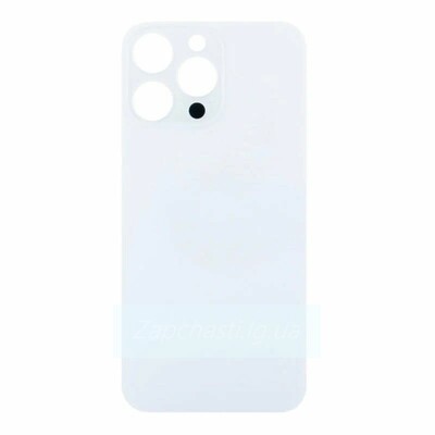 Задняя крышка для iPhone 14 Pro Max Белый (широкий вырез под камеру)