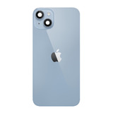 Задняя крышка для iPhone 14 Plus Синий (широкий вырез под камеру)