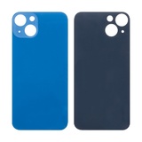 Задняя крышка для iPhone 13 Синий (широкий вырез под камеру)