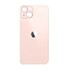 Задняя крышка для iPhone 13 Розовый (широкий вырез под камеру)
