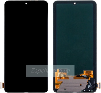 Дисплей для Xiaomi Poco F4 + тачскрин (черный) (AMOLED) HQ