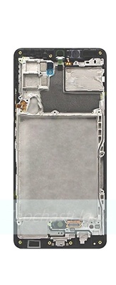 Дисплей для Samsung A426B Galaxy A42 в рамке + тачскрин (черный) ОРИГ100%