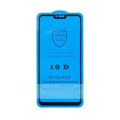 Защитное стекло Премиум для Xiaomi Mi 8 Lite Черное