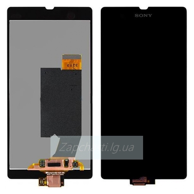 Дисплей для Sony Xperia Z (L36h/C6603/C6602/C6606) + тачскрин (черный) (orig LCD)