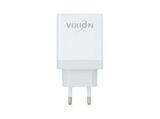 СЗУ VIXION L18 1-USB QC (33W) (белый)