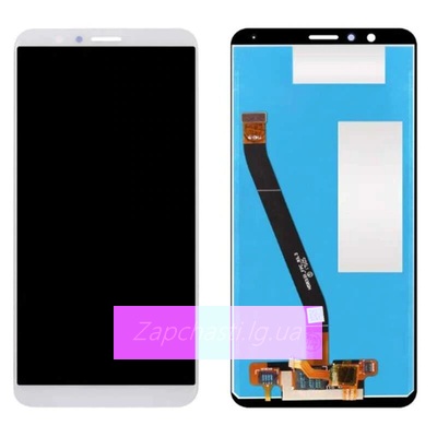 Дисплей для Huawei Honor 7X (BND-L21) + тачскрин (белый) (orig LCD)