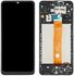 Дисплей для Samsung A022G Galaxy A02 в рамке + тачскрин (черный) ORIG 100%