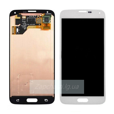 Дисплей для Samsung G800F Galaxy S5 mini + тачскрин (белый)
