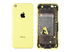 Задняя крышка для iPhone 5C (желтый) ориг