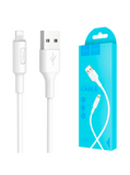Кабель USB HOCO (X25) для iPhone Lightning 8 pin (1м) (белый)