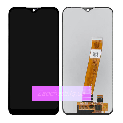 Дисплей для Samsung A015F Galaxy A01 (2020) + тачскрин (черный) ORIG 100% (узкий коннектор)