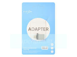 Адаптер Type-C - OTG VIXION (AD55) USB 3.0 (серый)