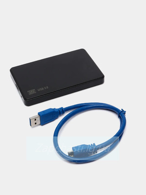 Внешний корпус для жесткого диска HDD/SSD DM-2508 (SATA 2.5 USB 3.0 пластик) Черный