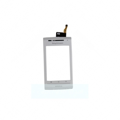 Тачскрин для Sony Ericsson X8 Xperia/E15i белый, с передней панелью