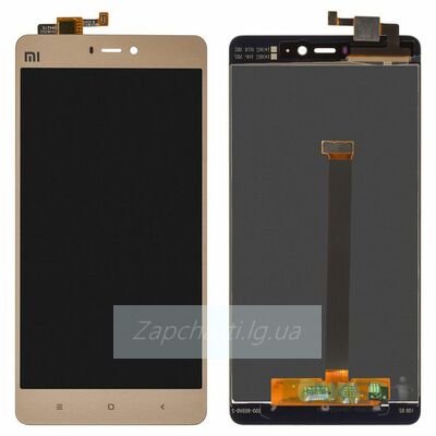 Дисплей для Xiaomi Mi4s + touchscreen, золотистый
