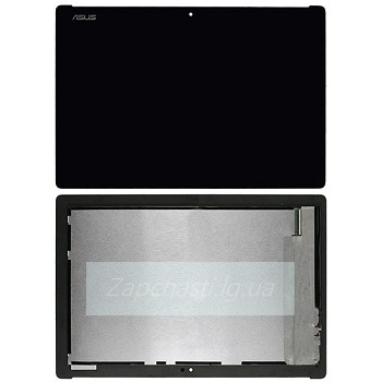 Дисплей для Asus ZenPad Z300C 10"/Z300CG/Z300CL + touchscreen, белый, с передней панелью серебристого цвета