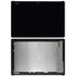 Дисплей для Asus ZenPad Z300C 10"/Z300CG/Z300CL + touchscreen, белый, с передней панелью серебристого цвета
