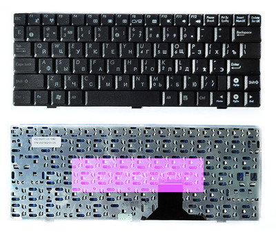 Клавиатура для ноутбука Asus EeePC 1000/1000H/1000HA/1000HC/1000HD/1000HE/1004DN (черный)