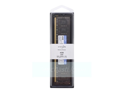 Модуль памяти Vixion 4 ГБ (DIMM, DDR3, 1600 МГц, 11-11-11-28, 1,35V)