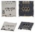 Коннектор SIM-карты для мобильных телефонов Motorola XT1032 Moto G, XT1033 Moto G, XT1036 Moto G, XT890 RAZR i, XT910 Droid RAZR, XT912 RAZR MAXX