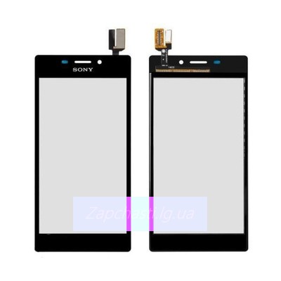 Тачскрин для Sony D2302 / D2303 / D2305 / D2306 / S50h / Xperia M2 Dual, чёрный, оригинал (Китай)
