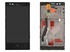 Дисплей для Nokia 720 Lumia + touchscreen, чёрный, с передней панелью, оригинал (Китай)